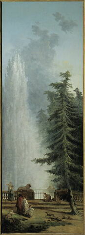 Intérieur de parc. Le jet d'eau, image 4/4