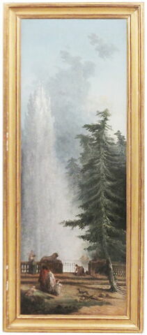 Intérieur de parc. Le jet d'eau, image 2/4