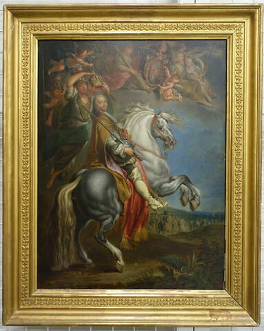 François III de Lorraine à cheval