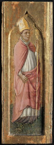Panneaux du polyptyque de San Venanziano de Camerino : Saint Evêque, image 1/2