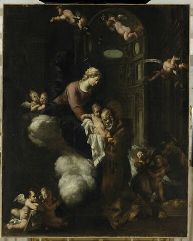 L'Apparition de la Vierge au bienheureux Félix de Cantalice