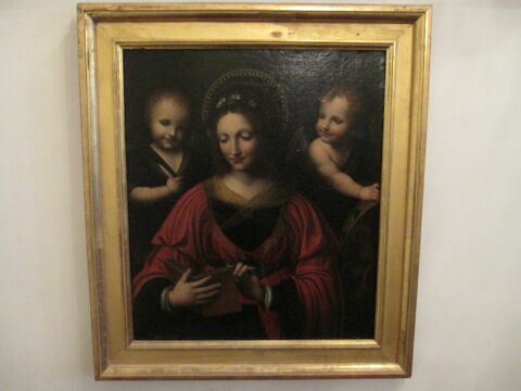 Sainte Catherine entre deux anges, image 2/3
