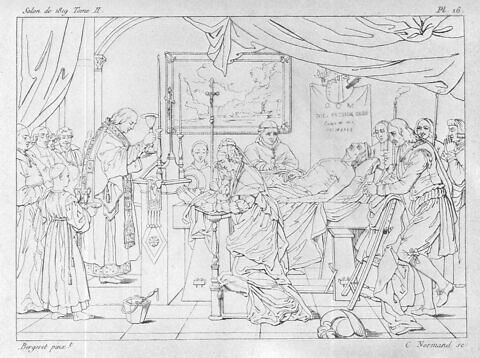 Service funèbre du Poussin