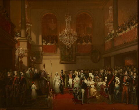 Mariage du roi des Belges avec Louise d'Orléans