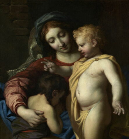 La Vierge, l'Enfant Jésus et le petit saint Jean, image 4/6
