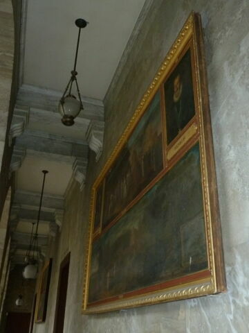 Le Roi Charles VI part de la Ville Pesque où il tenait souvent sa cour pour venir chasser dans la forêt de Sénart proche de l'hermitage, image 5/6