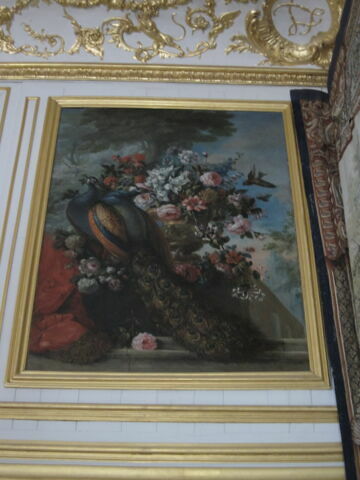 Des Fleurs et deux paons, image 2/2