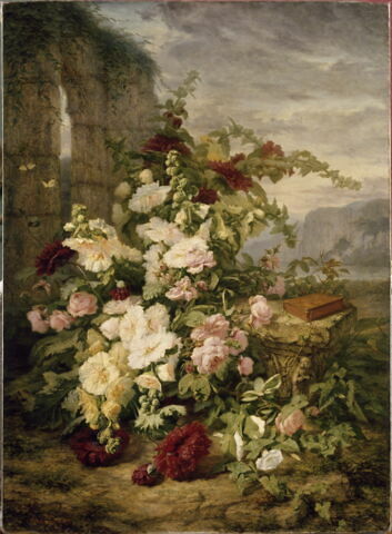Les Fleurs dans les ruines