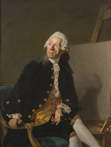 Portrait de Noël Hallé, peintre (1711-1781)