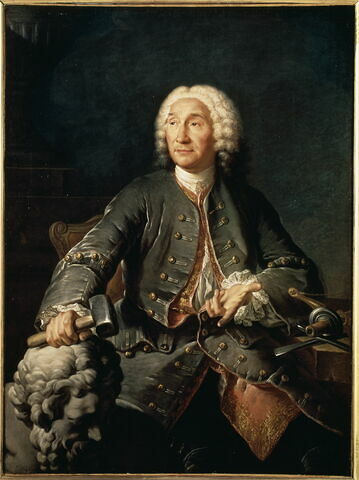 Portrait du sculpteur René Frémin (1672-1744)