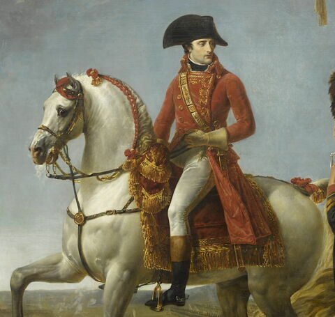 Bonaparte, Premier Consul, distribue des sabres d'honneur aux grenadiers de sa garde après la bataille de Marengo (14 juin 1800), image 3/7