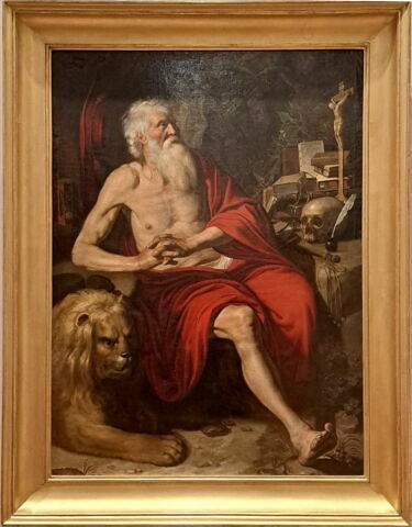 Saint Jérôme méditant