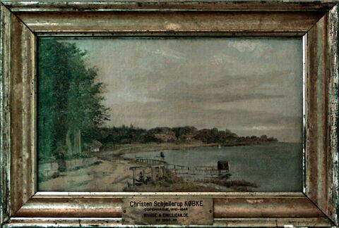 Vue de Strandvejen, aux environs d' Emiliekilde, au nord de Copenhague, image 3/3