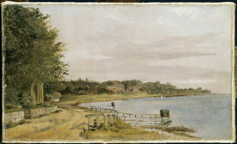 Vue de Strandvejen, aux environs d' Emiliekilde, au nord de Copenhague, image 2/3