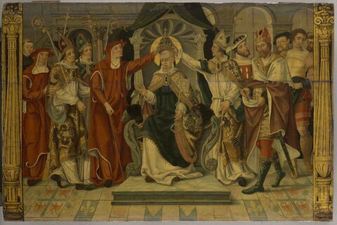 Couronnement du pape Célestin V (1294), image 1/3
