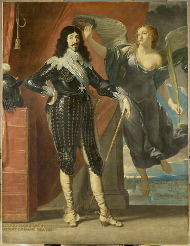 Louis XIII couronné par la Victoire