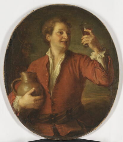 Un joyeux buveur.