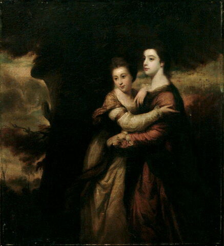 Portrait de Misses Emma et Elizabeth Crewe, dit aussi Les deux soeurs, image 2/2