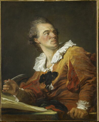 Portrait présumé de Louis-François Prault, dit autrefois : L'Inspiration., image 1/3