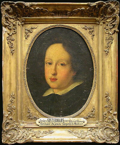 Portrait présumé de Mathias de Médicis (1613-1667) enfant, frère de Ferdinand II, dit auparavant Portrait de Léopold de Médicis (1617-1675), futur cardinal, image 2/4