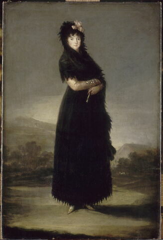 Portrait de Mariana Waldstein, 9e marquise de Santa Cruz (1763-1808), image 1/3