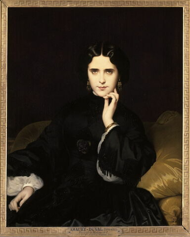 Portrait de Jeanne de Tourbey, future comtesse de Loynes.