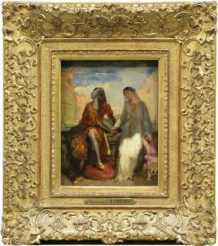 Othello et Desdémone à Venise. Othello rcontant à esdémone sa vie (Shakespeare, Othello, acte I, scène 3)., image 4/5