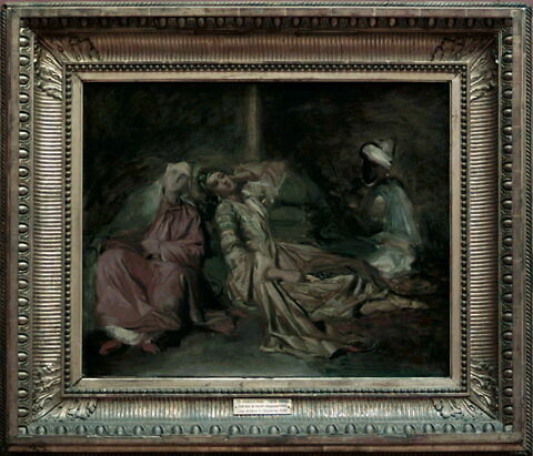 Intérieur de harem. Esquisse., image 2/2