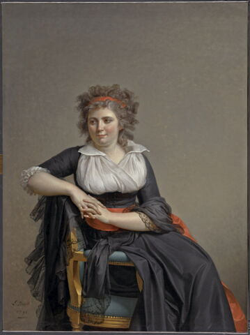 Portrait de Jeanne Robertine Tourteau d'Orvilliers, née Rilliet (1772-1862)