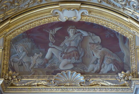 Plafond : L'Empire romain.