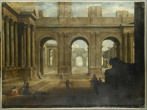 Vue d'un palais imaginaire