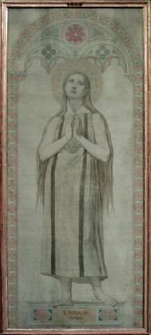 Sainte Rosalie, vierge, image 2/2