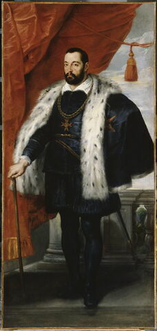 Portrait de François 1er de Médicis (1541-1587), grand-duc de Toscane, fils de Côme Ier et père de Marie de Médicis