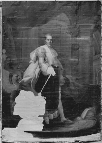 Portrait en pied de Charles X