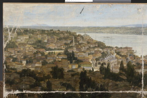 Panorama de Constantinople (divise en 16 compartiments numérotés), image 4/7