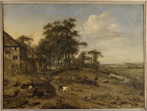 Paysage avec une ferme, image 3/3