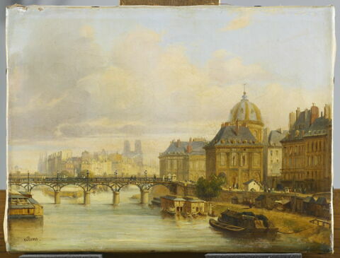 Six petites vues de Paris : Invalides, Place de la Concorde, Arc de Triomphe de l'Etoile, Pavillon de Marsan, Tuileries, Place Vendôme, Passerelle des Arts, image 14/17