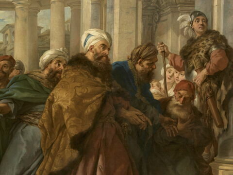 Le Dédain de Mardochée envers Aman, image 5/6