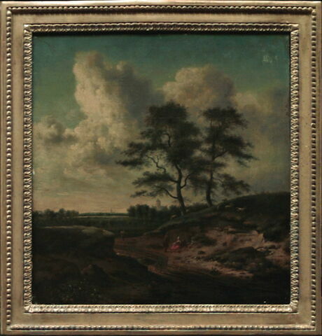 Bergers et moutons au bord d'un chemin, image 2/2