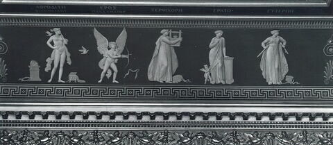 Sept villes se disputent la naissance d'Homère. Apollon admet au nombre des Muses l'Iliade et l'Odyssée, image 2/4