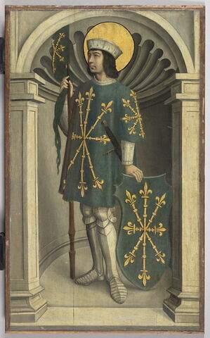 La présentation au Temple. Saint Victor (ou Saint Maurice?), image 2/5