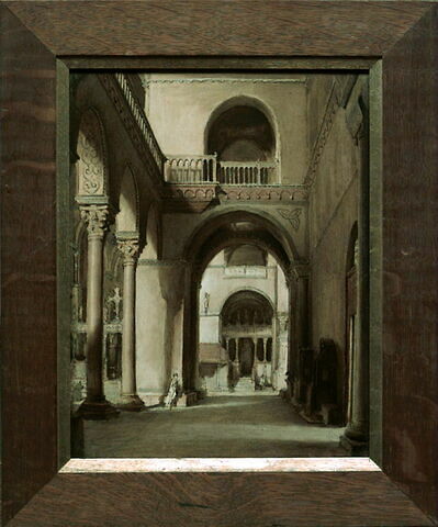 Intérieur de Saint-Marc de Venise. Vue prise du bas-côté droit, image 2/3