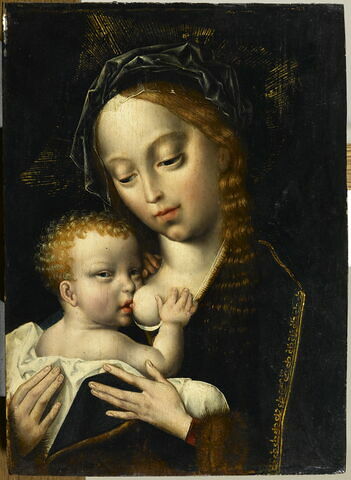 La Vierge allaitant l'Enfant Jésus