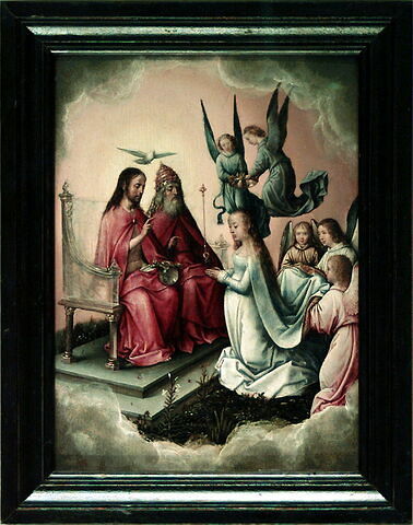 Le Couronnement de la Vierge en présence de la Sainte Trinité, image 3/3