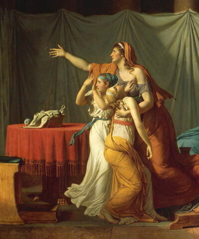 Brutus, premier Consul, de retour en sa maison après avoir condamné ses deux fils, image 8/12