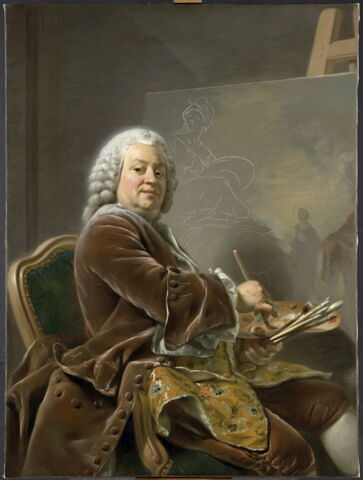 Portrait du peintre Étienne Jeaurat (1699-1789)
