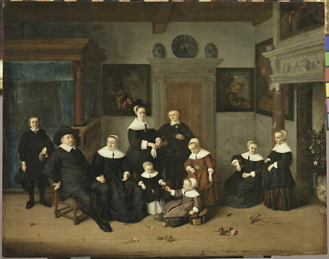 Portrait de famille dans un intérieur, dit autrefois La Famille du Peintre