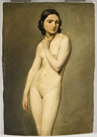 Femme nue, debout, image 1/3