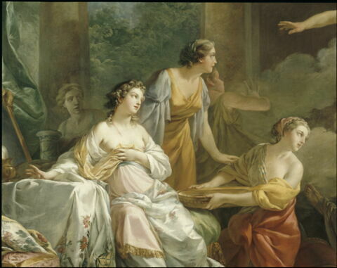 Mercure amoureux de Hersé, change en pierre Aglaure qui voulait l'empêcher d'entrer chez sa soeur, image 4/5