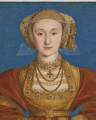 Portrait d'Anne de Clèves (1515-1557), reine d'Angleterre, quatrième épouse de Henri VIII, image 2/8